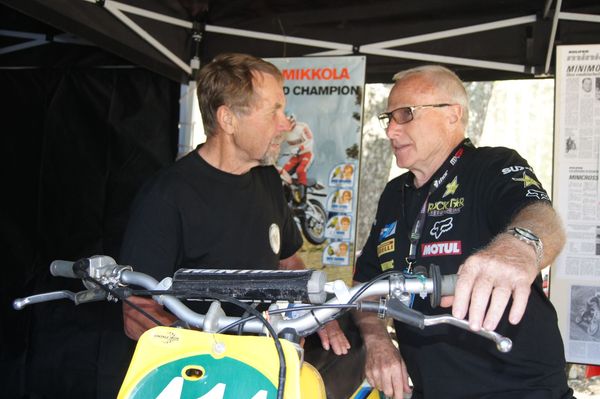 Heikki Mikkola ja Sylvain Geboers Hyvinkää scramble 2014